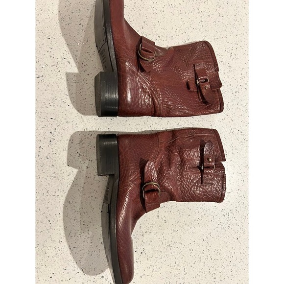 Buttero Frontiera Men's Motorcycle Boots Brown EU Size 41.5 US Men's 8.5 - Picture 5 of 10